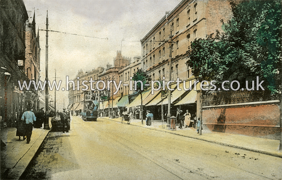 High Street, Acton, London. c.1908